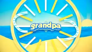Template #3 | Free 2D Intro "grandpa's uke"