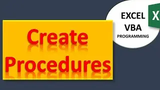 Sub Procedure in Excel VBA Programming in Urdu | VBA Excel 13/16