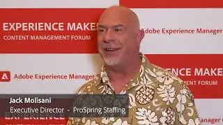 Testimonial from Jack Molisani | Adobe Experience Manager Guides User Conference 2024