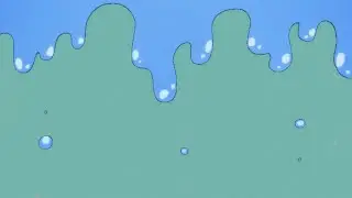 Liquid Transition Green Screen