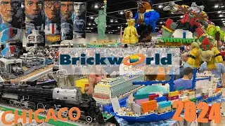 5+ Hours Long Full Walk Through Brickworld Chicago 2024 LEGO Exhibition