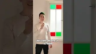 Add privacy to your windows with this removable film