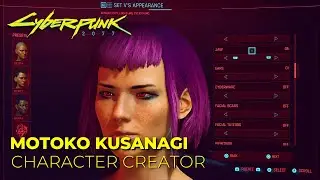 Motoko Kusanagi from Ghost in the Shell: Stand Alone Complex - Cyberpunk 2077