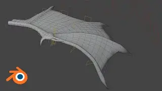 How to Rig Dragon Wing in Blender