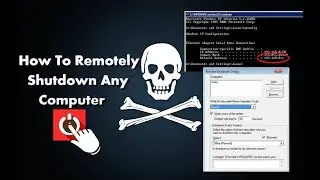 How To Remotely Shutdown Any Computer With CMD 2019 | Command Prompt Latest Tricks and Hacks