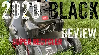 Super Recycler __ All Black __ Toro Super Recycler Review