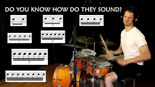 2, 3, 4, 5, 6, 7, 8 Subdivision Drum Grooves and Solos (Quintuplets + Septuplets)