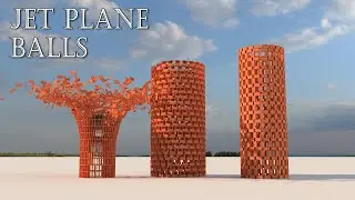 Keva Plank Towers vs Jet and Balls #1080p