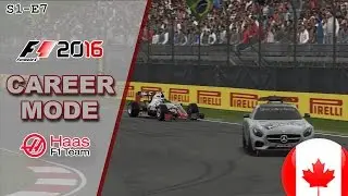 F1 2016 CAREER MODE | UNBELIEVABLE SCENES!!! | Part 7 - Canadian GP (Haas)