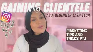 How To Gain Clientele as a BEGINNER Lash Tech | Zee Lashes