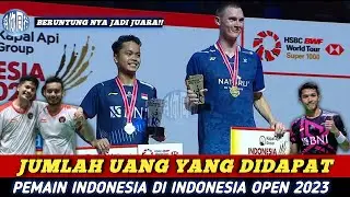 Menggiurkan! Daftar Jumlah Uang Didapatkan Pemain Anthony Ginting dkk - Indonesia Open 2023