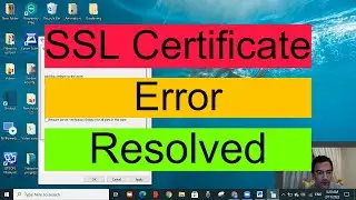 How to Fix SSL Certificate Error, Fix SSL Certificate, How to fix SSL Certificate cannot be trusted