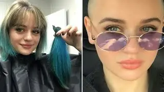 Kissing booth heroine head shave 