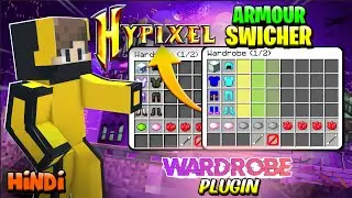 HOW TO SETUP WARDROBE PLUGIN LIKE HYPIXEL SKYBLOCK | Full Tutorial Kiwi's Wardrobe Plugin | HINDI