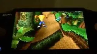 Crash Bandicoot Gameplay on The PS Vita - You Can use The Analog Sticks