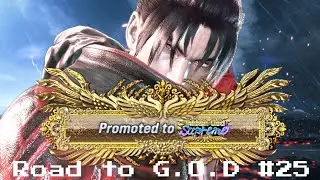 Finally Getting Tekken god supreme jinnnnn!!!! Road to G.O.D #25 | Jin ranked | Tekken 8