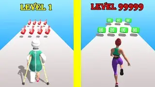 Get Well Run - Level 1 VS Level 99999 !