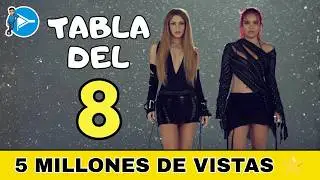 Tabla de Multiplicar del 8