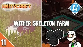 UnityCraft #11 - Wither Skeleton Farm!