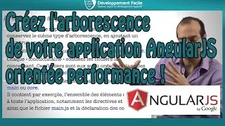 Créez l'arborescence de votre application AngularJS orientée performance !