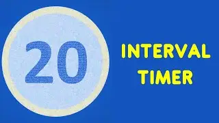 20 Second Exercise 10 sec rest 20 seconds interval timer - Interval timer with music