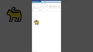 how to make cat I'm ms word #cat #shorts #youtube shorts #ms word #ms office