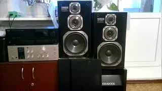 Усилитель VICTOR  AX-Z511 и акустика YAMAHA NS-100X