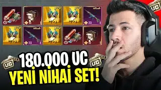 180.000 UC İLE YENİ NİHAİ SETİ ALMAYA ÇALIŞTIM! PUBG MOBİLE