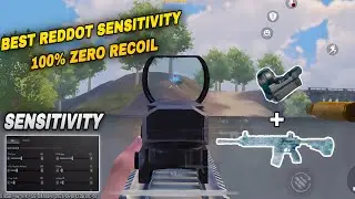 🔥Red dot Zero Recoil sensitivity | red dot no Recoil Spray|red dot ZeroRecoil Sensitivity&gyroscope