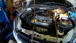 Первый пуск мотора от Lacetti 1.8 LDA на Aveo T250