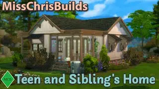 Teen and Sibling's Home - Sims 4 Speed Build