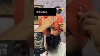 Posted @withregram • @dildeepsingh__ 123 Pech #pagg #turban #dastar #sardri #dildeepambala #trending