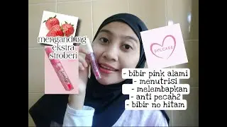 Review Serum Perawatan Bibir || Di Jamin Bikin Pink Alami Bibir