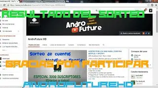 Resultado del Sorteo || CUENTAS NETFLIX Y SPOTIFY