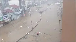 Ereğli sular altında kaldı...