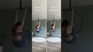 MOVING vs DANCING on Aerial Hoop 