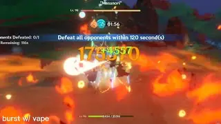 Hu Tao HP or EM sands DMG comparison | Genshin Impact