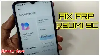 Redmi 9C Google Account Unlock FRP Bypass Without Pc | Redmi 9C M2006C3MG
