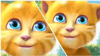 Talking Ginger Cat Eating 🎂🍄🎂🍄🎂🍄🎂🍄🎂