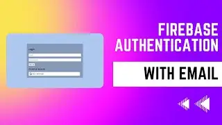 Firebase Authentication with the help of Email/Password.