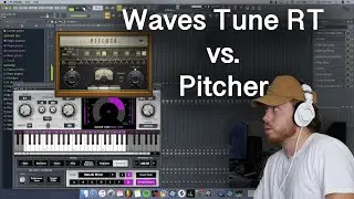 FL Studio's PITCHER vs. WAVES TUNE RT
