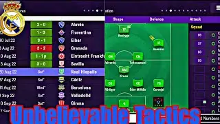 FM23 Mobile Best Tactics - Unbelievable Tactics - Football Manager 23 Mobile