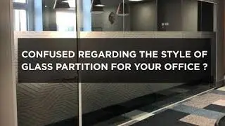 Frame Less Glass Partition
