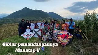 NGADU LAYANGAN RASA LAGI PIKNIK DI GUNUNG, PEMANDANGANYA JOSS ‼️‼️ ENAKEUN