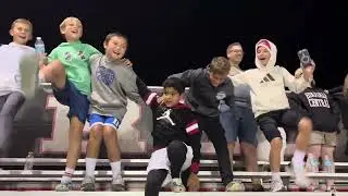 Leg kick with the boys