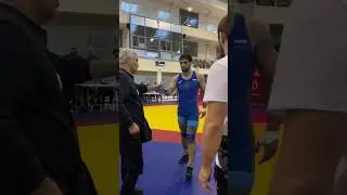 Ахмедгаджи Магомедов 97 кг финал турнира  памяти Ш.Т. Невритдинова. октябрь 2022 г
