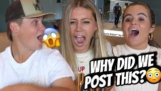 Reacting To Our DELETED Youtube VIDEOS!! Pt.2 *EXTREMELY EMBARRASSING* 😳😱😅