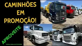 CAMINHÕES EM PROMOÇÃO