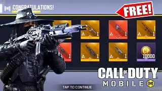 HOW TO CLAIM ALL MYTHIC GUNS + FREE CP IN CALL OF DUTY MOBILE!