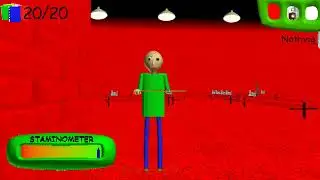 Baldi's Basics but with 20 notebooks but I'm faster- Baldi's basics mod